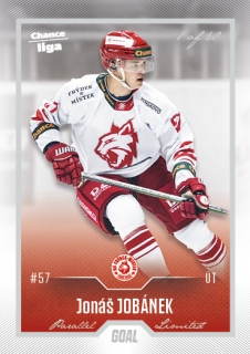 22-23 GOAL Cards - Jonáš JOBÁNEK č. 140 SILVER x/60