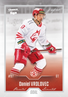 22-23 GOAL Cards - Daniel VRDLOVEC č. 142 SILVER x/60