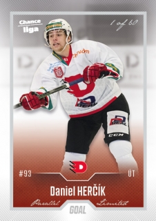 22-23 GOAL Cards - Daniel HERČÍK č. 157 SILVER x/60