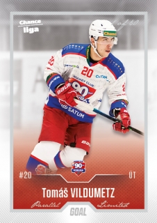 22-23 GOAL Cards - Tomáš VILDUMETZ č. 167 SILVER x/60