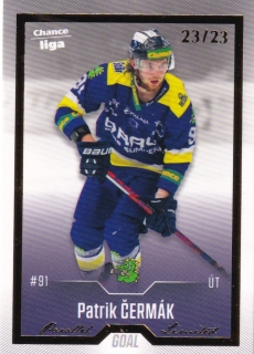 22-23 GOAL Cards - Patrik ČERMÁK č. 184 GOLD x/23