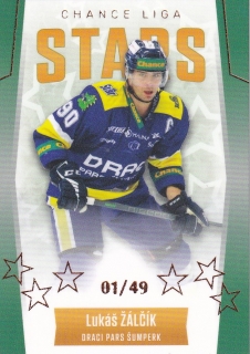 22-23 GOAL Cards - Lukáš ŽÁLČÍK č. ST-13 PARALLEL x/49