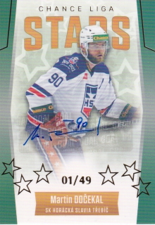 22-23 GOAL Cards - Martin DOČEKAL č. ST-6 AUTOGRAPH 01/49