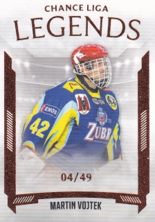 22-23 GOAL Cards - Martin VOJTEK č. LL-8 PARALLEL x/49
