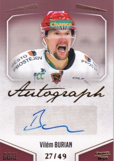 22-23 GOAL Cards - Vilém BURIAN č. A-22