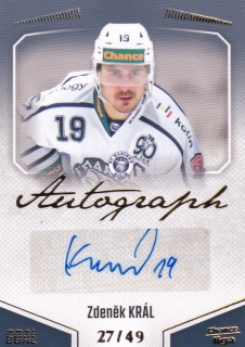22-23 GOAL Cards - Zdeněk KRÁL č. A-52