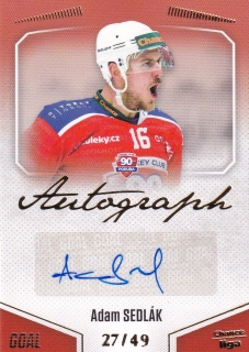 22-23 GOAL Cards - Adam SEDLÁK č. A-69