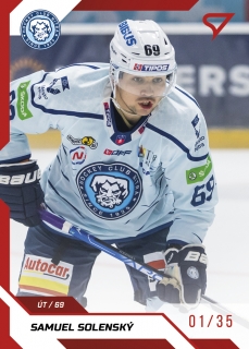 22-23 Tipos Extraliga - Samuel SOLENSKÝ č. 033 RED x/35