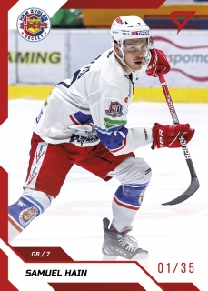 22-23 Tipos Extraliga - Samuel HAIN č. 039 RED x/35