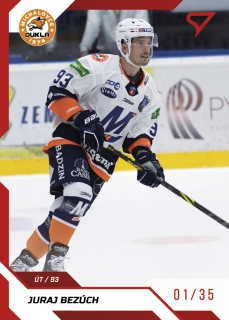 22-23 Tipos Extraliga - Juraj BEZÚCH č. 080 RED x/35