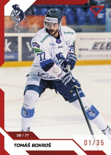 22-23 Tipos Extraliga - Tomáš BOKROŠ č. 092 RED x/35