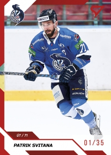 22-23 Tipos Extraliga - Patrik SVITANA č. 104 RED x/35