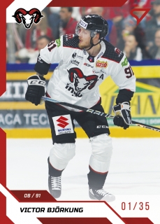 22-23 Tipos Extraliga - Victor BJÖRKUNG č. 113 RED x/35