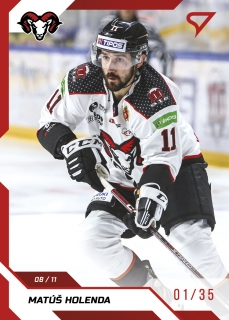 22-23 Tipos Extraliga - Matúš HOLENDA č. 115 RED x/35