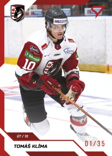 22-23 Tipos Extraliga - Tomáš KLÍMA č. 137 RED x/35