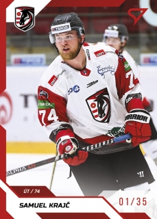 22-23 Tipos Extraliga - Samuel KRAJČ č. 138 RED x/35