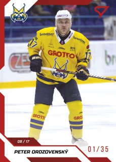 22-23 Tipos Extraliga - Peter ORDZOVENSKÝ č. 148 RED x/35
