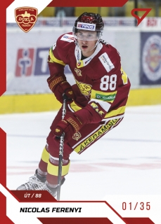 22-23 Tipos Extraliga - Nicolas FERENYI č. 172 RED x/35