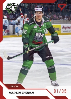 22-23 Tipos Extraliga - Martin CHOVAN č. 183 RED x/35