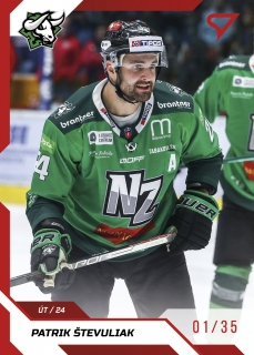 22-23 Tipos Extraliga - Patrik ŠTEVULIAK č. 198 RED x/35