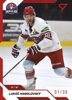 22-23 Tipos Extraliga - Lukáš HANDLOVSKÝ č. 207 RED x/35