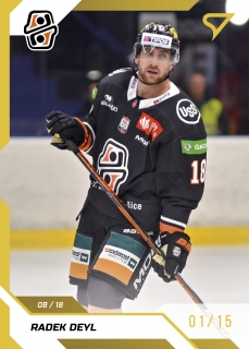 22-23 Tipos Extraliga - Radek DEYL č. 057 GOLD x/19