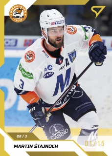 22-23 Tipos Extraliga - Martin ŠTAJNOCH č. 079 GOLD x/19