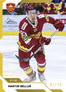 22-23 Tipos Extraliga - Martin BELLUŠ č. 170 GOLD x/19