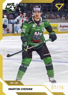 22-23 Tipos Extraliga - Martin CHOVAN č. 183 GOLD x/19