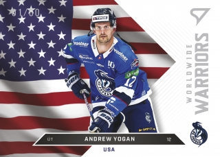 22-23 Tipos Extraliga - Andrew YOGAN č. WW-33 LIMITED x/60