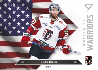 22-23 Tipos Extraliga - Sean GILES č. WW-34 LIMITED x/60