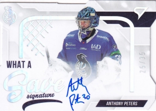22-23 Tipos Extraliga - Anthony PETERS č. WSS-AP AUTO 25/35