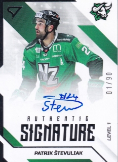22-23 Tipos Extraliga - Patrik ŠTEVULIAK č. SL1-ST 01/90
