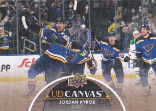 21-22 Upper Deck Extended - Jordan KYROU č. C341 Canvas