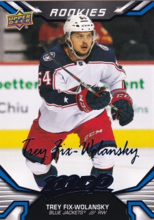 22-23 MVP - Trey FIX-WOLANSKY č. 239 (RC) Blue Script