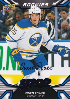 22-23 MVP - Owen POWER č. 243 (RC) Blue Script