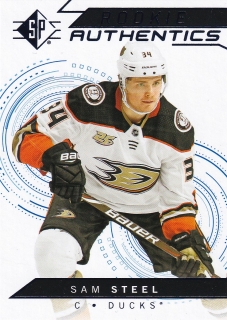 18-19 SP Hockey - Sam STEEL č. 134 (RC) Blue