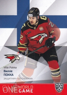 21/22 KHL One World One Game - Ville POKKA č. ONE-054