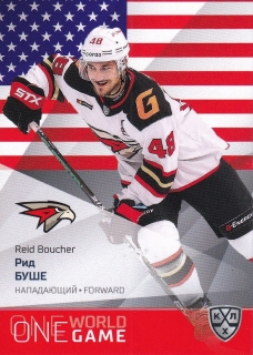 21/22 KHL One World One Game - Reid BOUCHER č. ONE-057