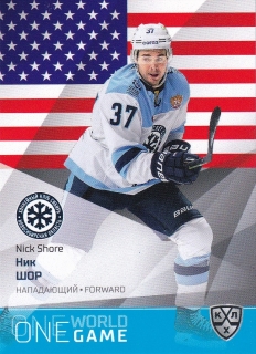 21/22 KHL One World One Game - Nick SHORE č. ONE-124