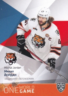 21/22 KHL One World One Game - Michal JORDÁN č. ONE-156