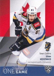 21/22 KHL One World One Game - Sean COLLINS č. ONE-169