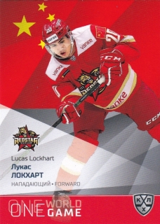 21/22 KHL One World One Game - Lucas LOCKHART č. ONE-190
