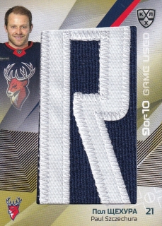 21/22 KHL One World One Game - Paul SZCZECHURA č. LTR-107 9/10