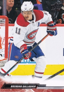 22-23 Upper Deck Series 1 - Brendan GALLAGHER č. 98