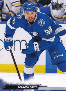 22-23 Upper Deck Series 1 - Brandon HAGEL č. 163