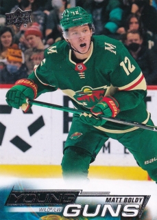 22-23 Upper Deck Series 1 - Matt BOLDY č. 201 (RC)