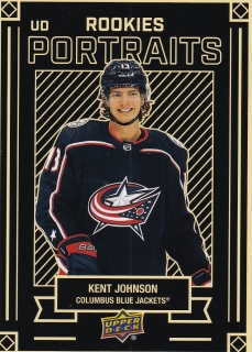 22-23 Upper Deck Series 1 - Kent JOHNSON č. P-38 (RC) PORTRAITS