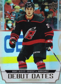 22-23 Upper Deck Series 1 - Seth JARVIS č. DD-21 DEBUT DATES