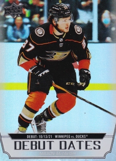 22-23 Upper Deck Series 1 - Mason McTAVISH č. DD-23 DEBUT DATES